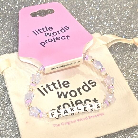 Little Words Project Fearless Pastel Star Bracelet - Picture 5 of 5